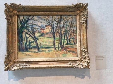 Cezanne Trees and Houses Near the Jas de Bouffan